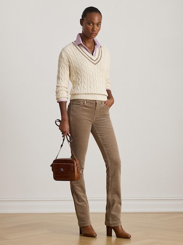 Lauren Ralph Lauren Pulover 'TEDURPH' | bež barva