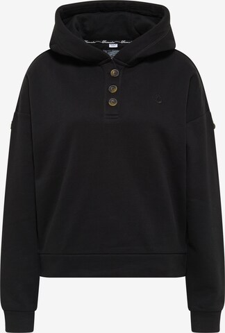 DreiMaster VintageSweater majica - crna boja: prednji dio