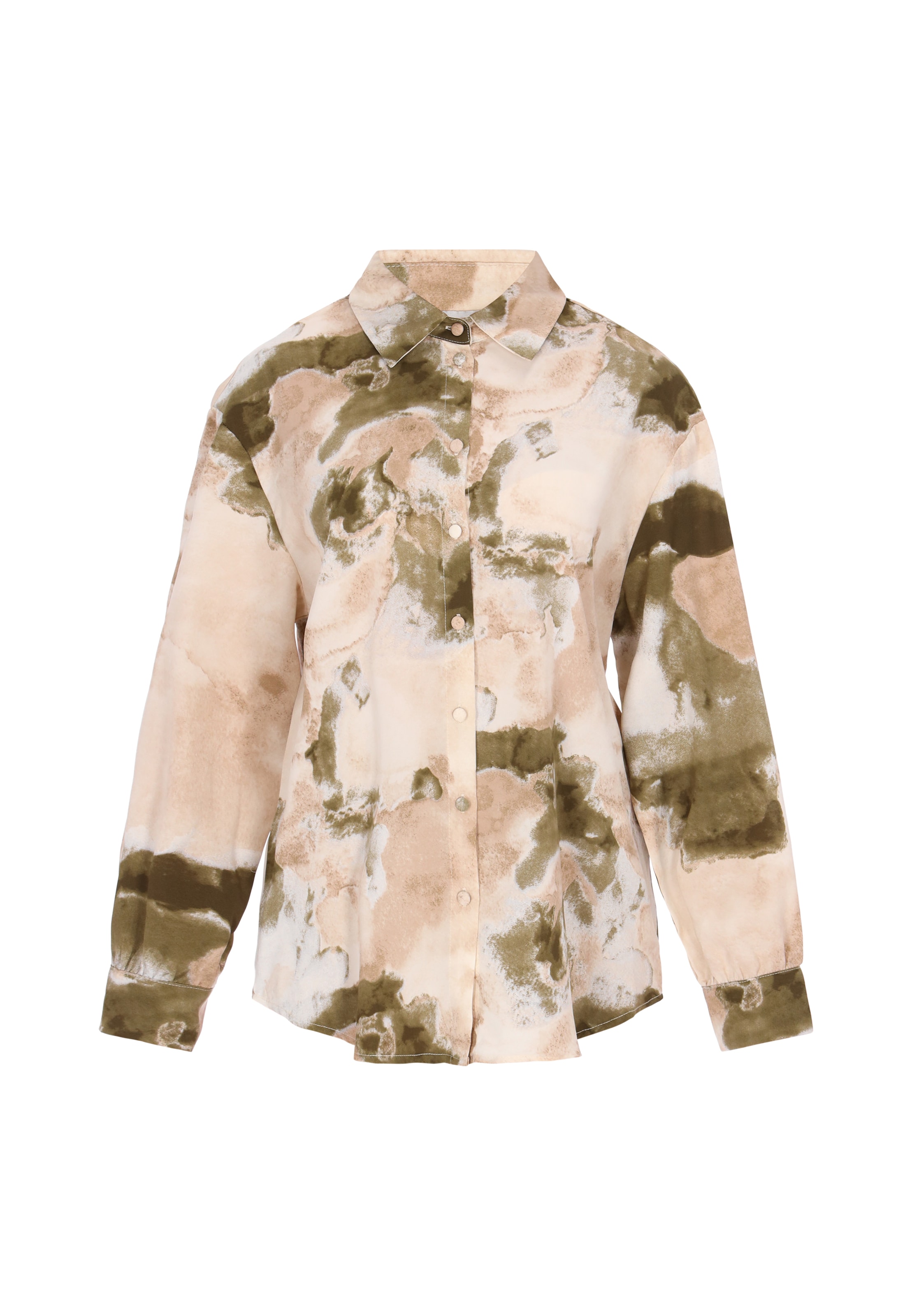 Usha - Blusa em bege: frente