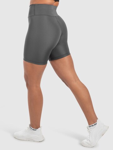 Skinny Pantalon de sport Smilodox en gris