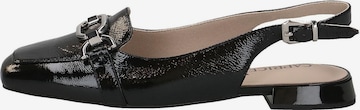 CAPRICE Slingpumps in Schwarz