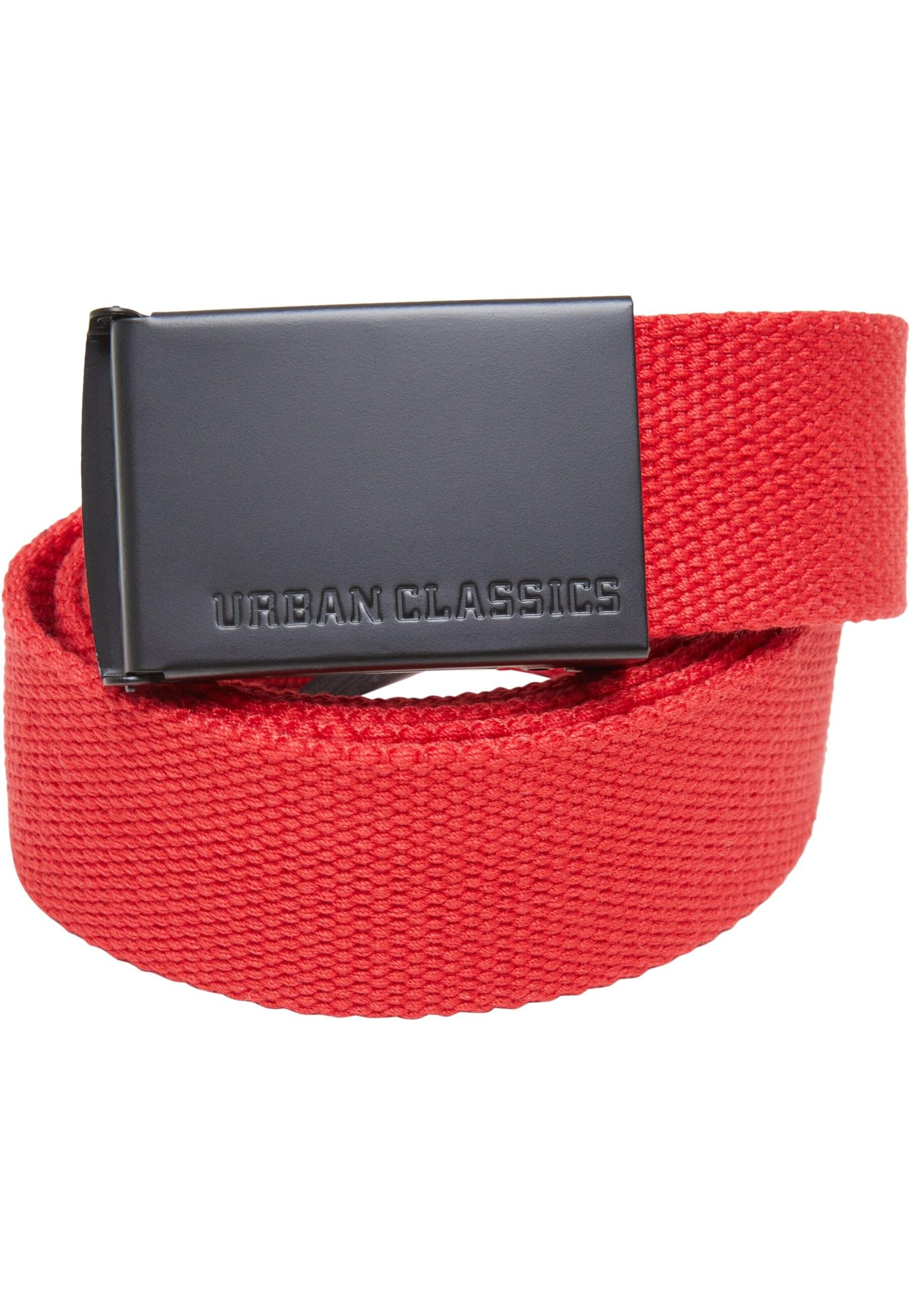 Urban Classics Ремень в Красный: спереди