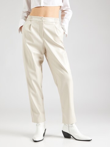Loosefit Pantalon à pince 'ONLMYNTE' ONLY en gris : devant