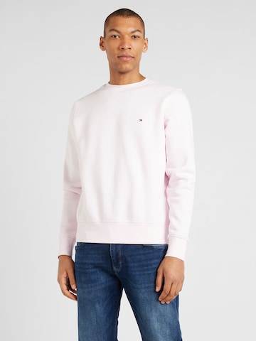 Sweat-shirt TOMMY HILFIGER en rose : devant