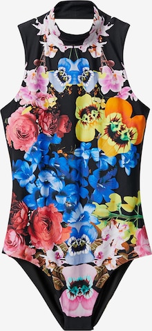 Desigual Shirtbody 'Lyon' i sort: forside