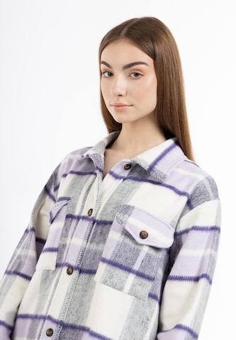 MYMO - Abrigo de entretiempo en lila