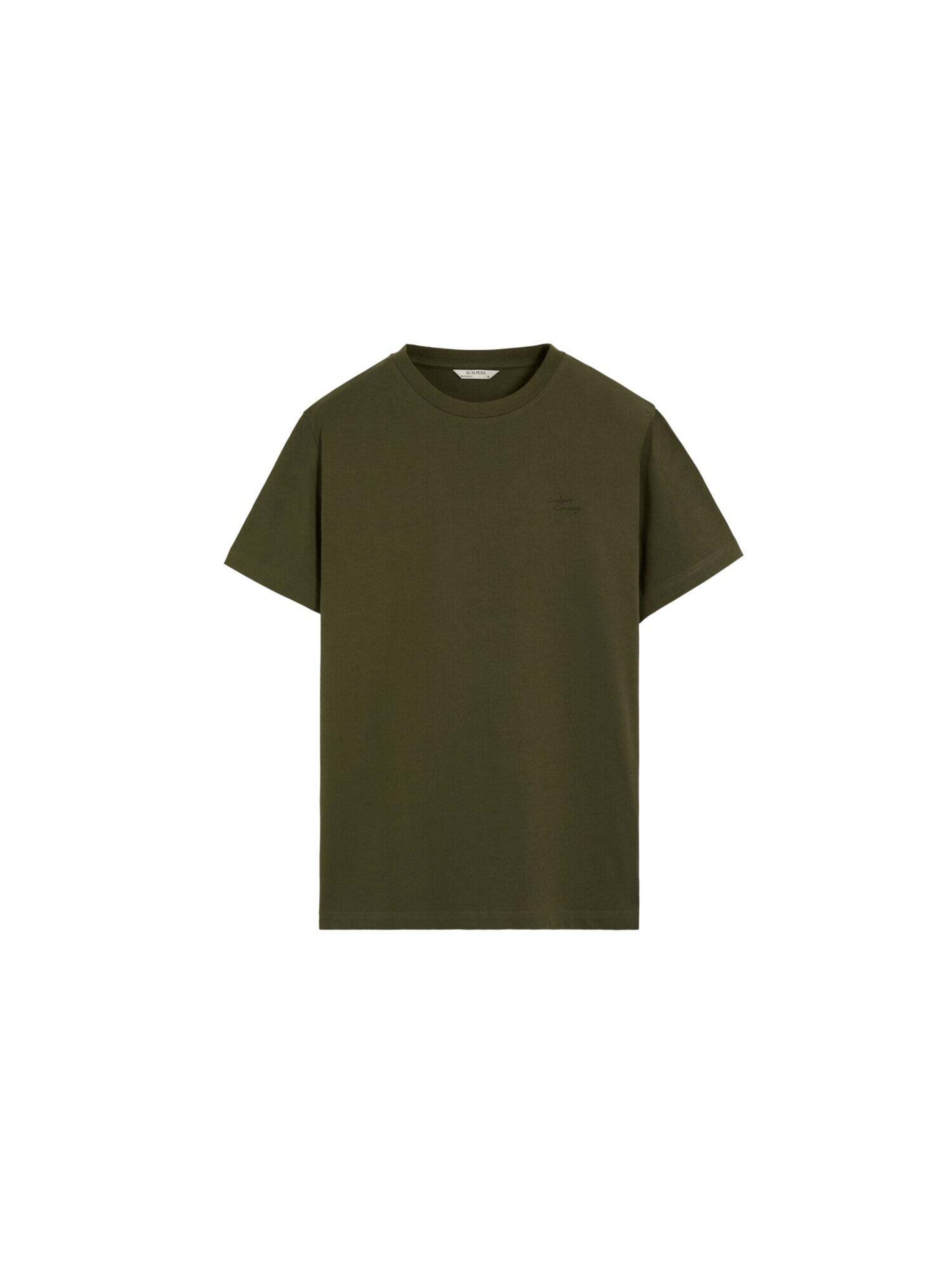 Scalpers Shirt ' ' in Groen: voorkant