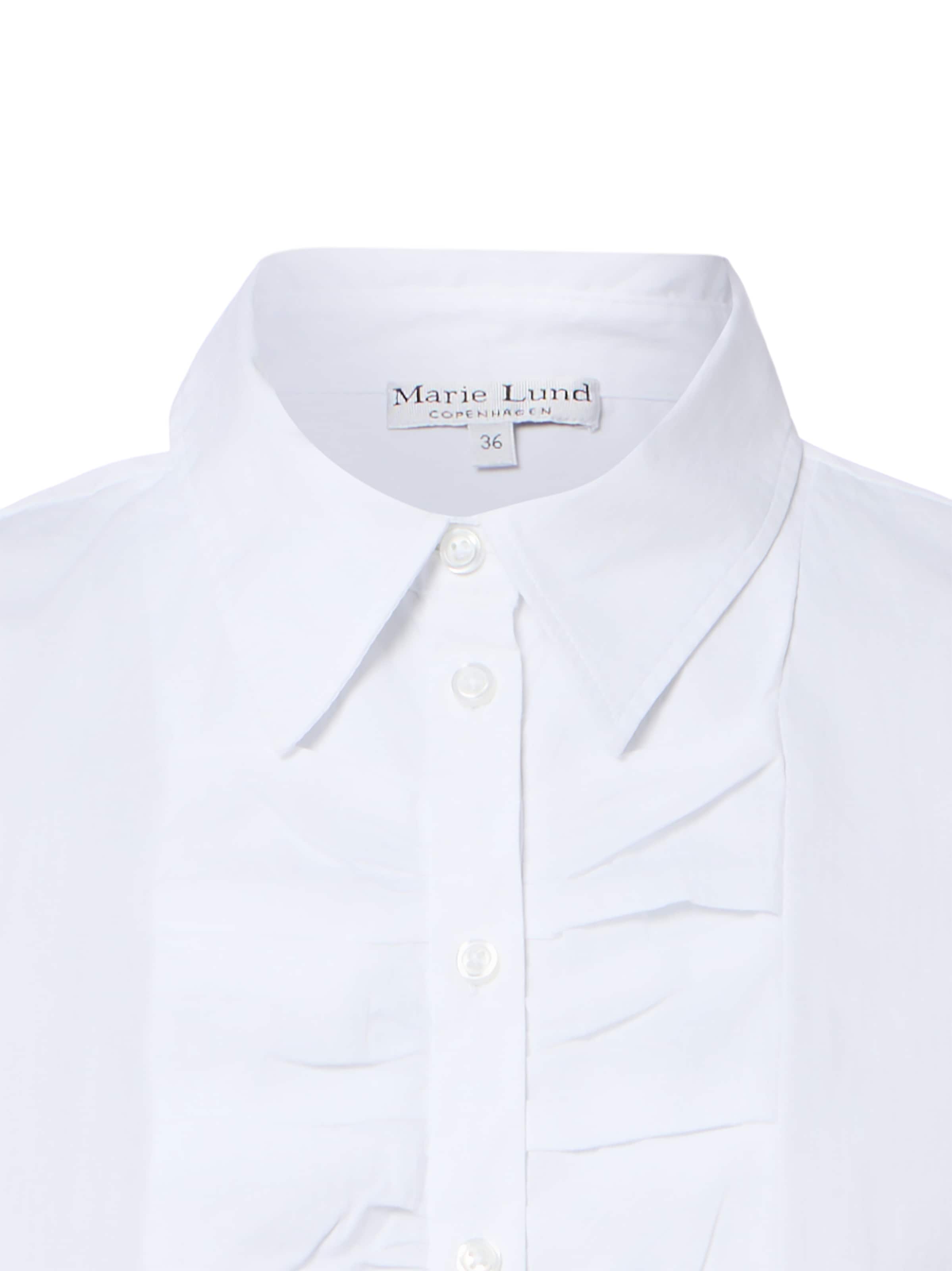 Marie Lund Bluse 'Tyler' in Weiß