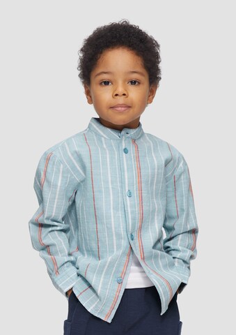 s.Oliver Regular Fit Hemd in Blau: Vorderseite