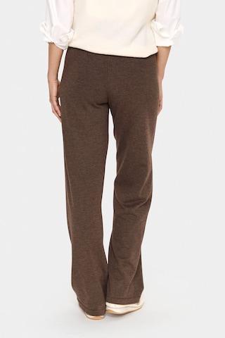 Regular Pantalon 'Mila' SAINT TROPEZ en marron