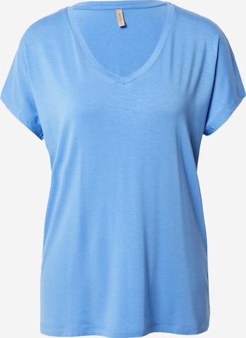 Soyaconcept T-shirt 'Marica' i blå: framsida