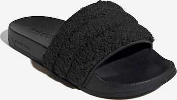 ADIDAS SPORTSWEAR Pistokkaat 'ADILETTE' värissä musta: etupuoli