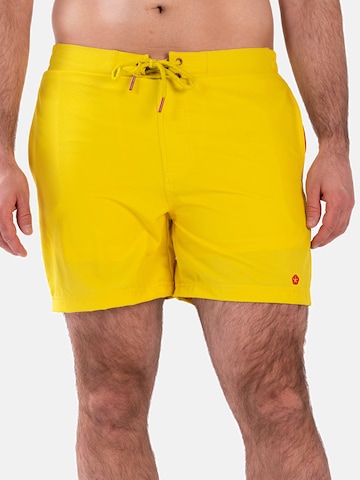 Shorts de bain Frozen Cape en jaune : devant