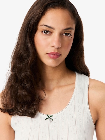 LACOSTE - Camisa em branco