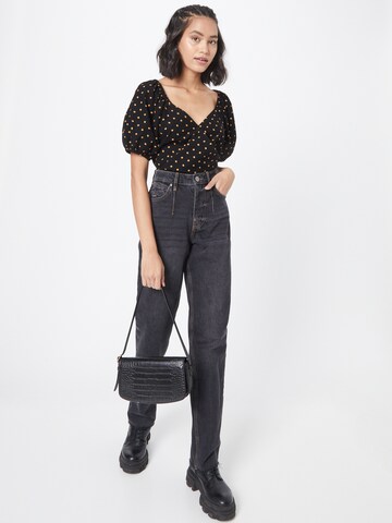 Madewell Shirt 'LANE' in Schwarz