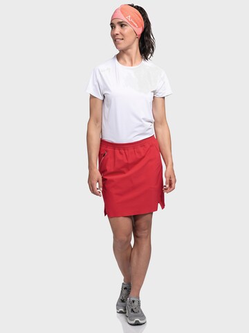 Schöffel Sports skirt 'Hestad1 L' in Red