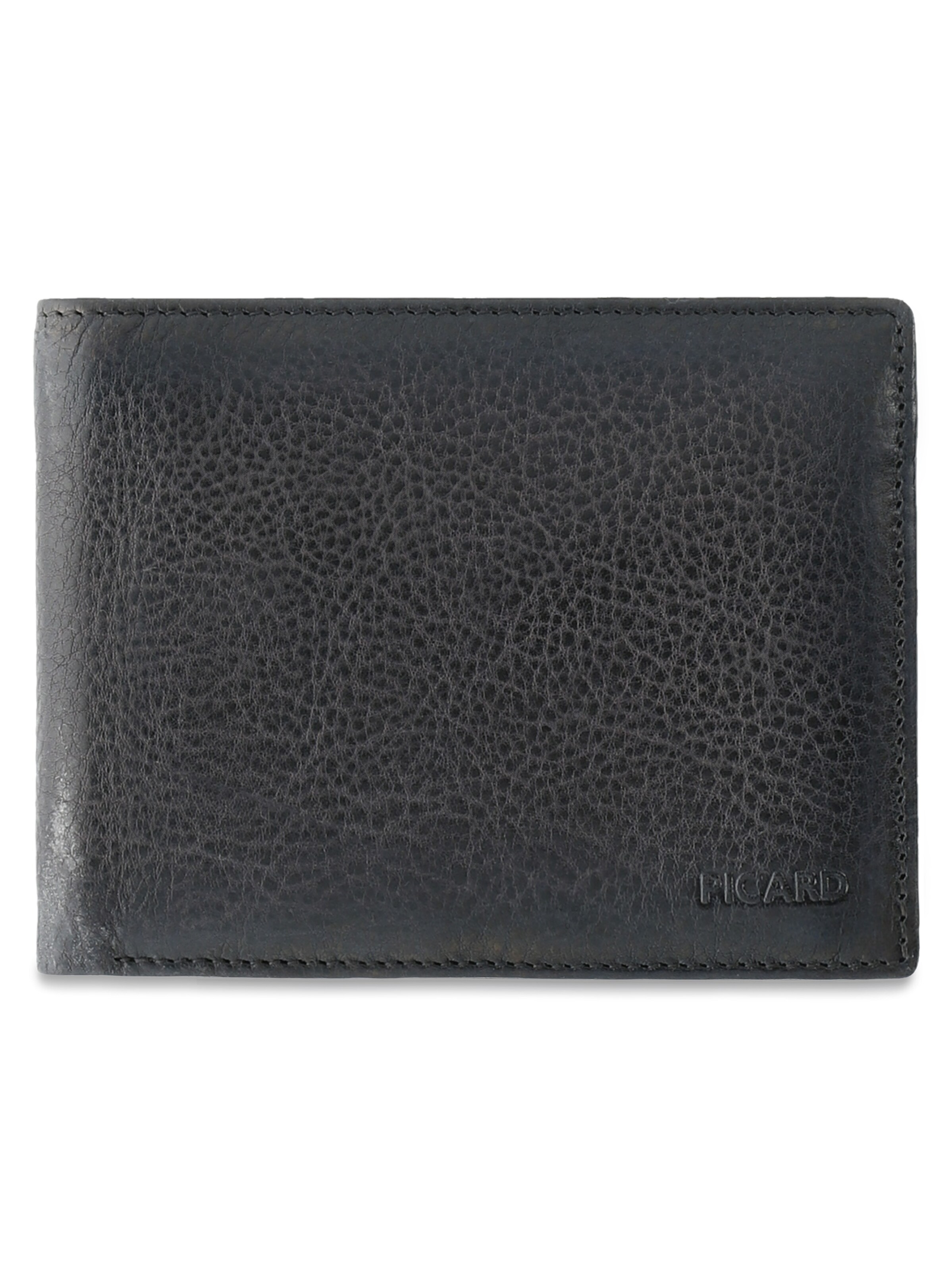Picard Portemonnee 'Hans' in Zwart: voorkant