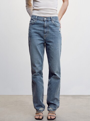 MANGO Regular Jeans 'Brooks' in Blauw: voorkant