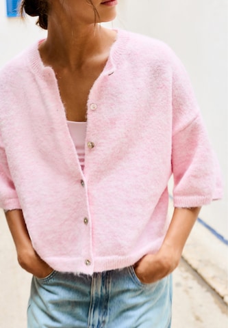 Cardigan Pull&Bear en rose