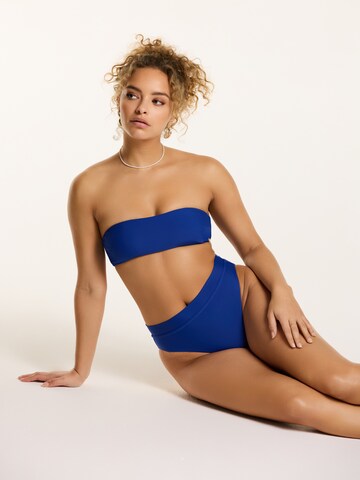Shiwi Bandeau Bikini 'Lola' värissä sininen