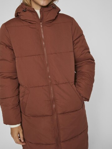 VILA Winter coat 'VITrust' in Brown