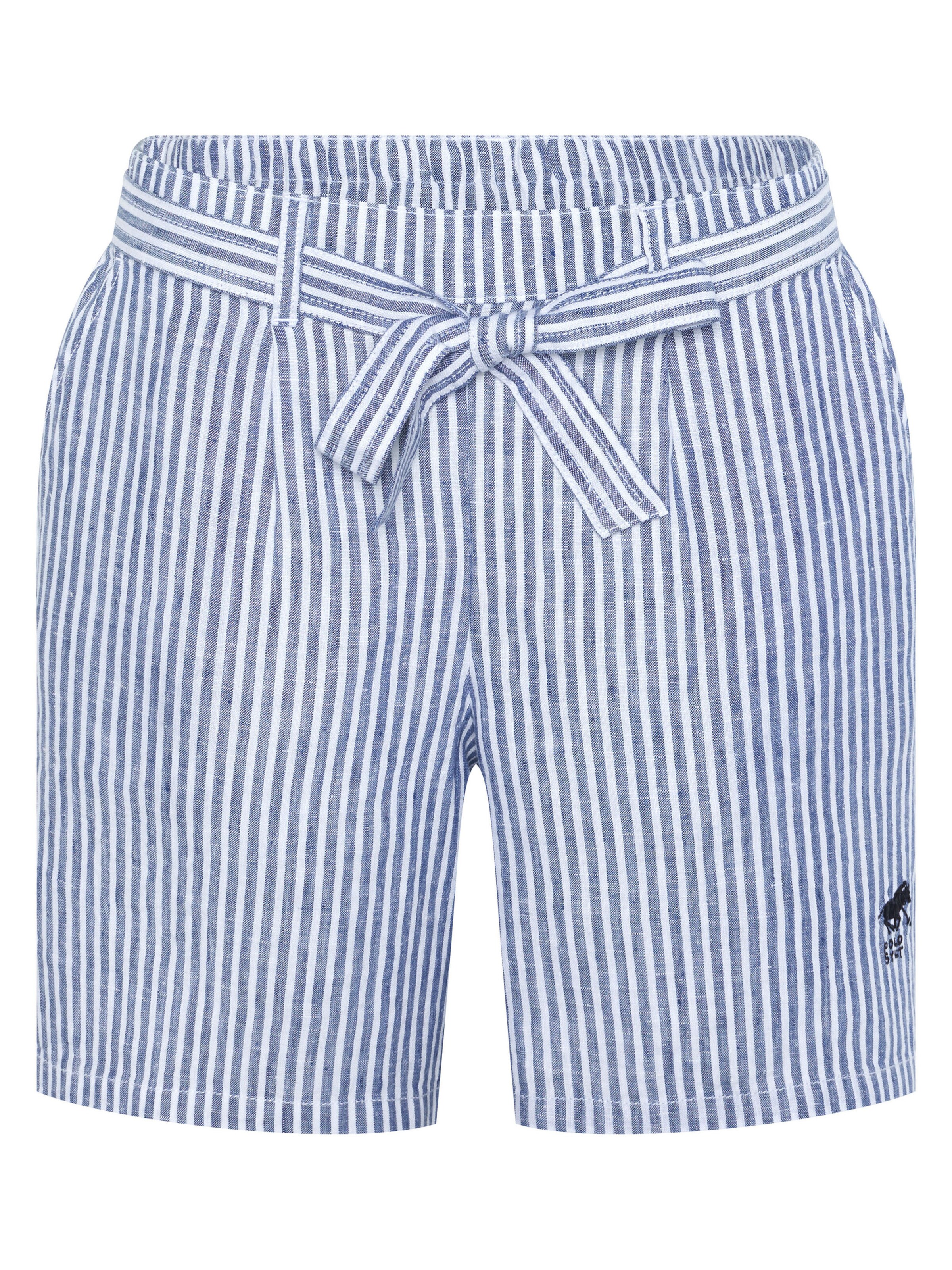 Polo Sylt Regular Shorts in Blau: Vorderseite