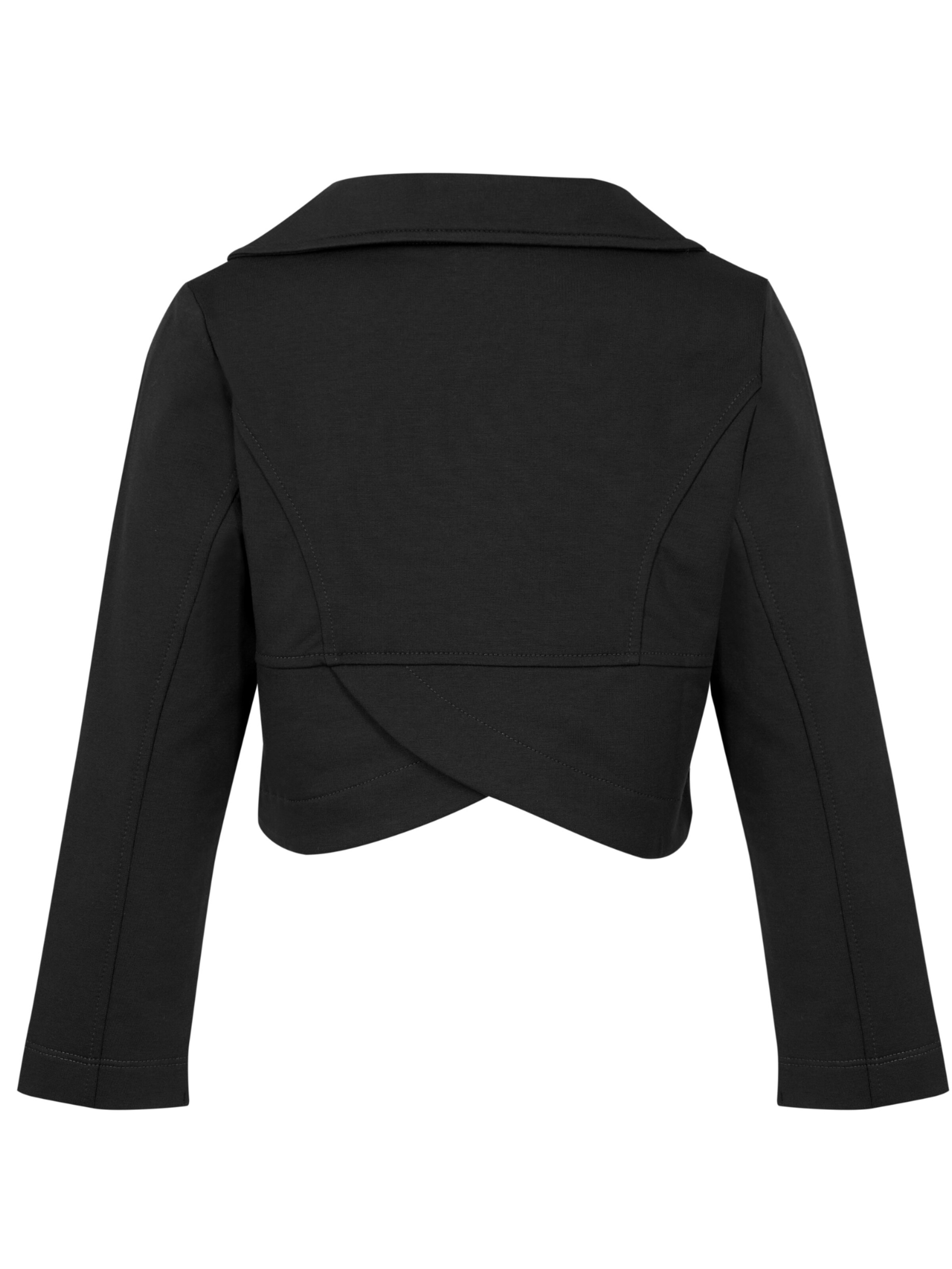 La V Bodywarmer 'Vest met klassie kraag' in Zwart