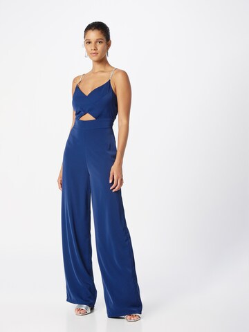 Vera Mont Jumpsuit in Blauw: voorkant