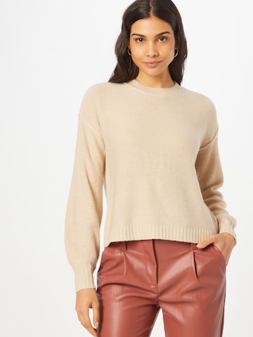 EDC BY ESPRIT Sweater in Beige: front