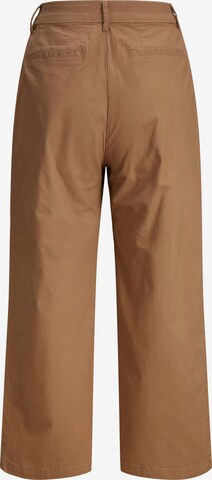 JJXX Loose fit Pleat-Front Pants 'IDA' in Brown