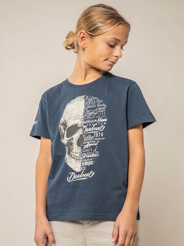 T-Shirt 'Vegas' Deeluxe en violet : devant