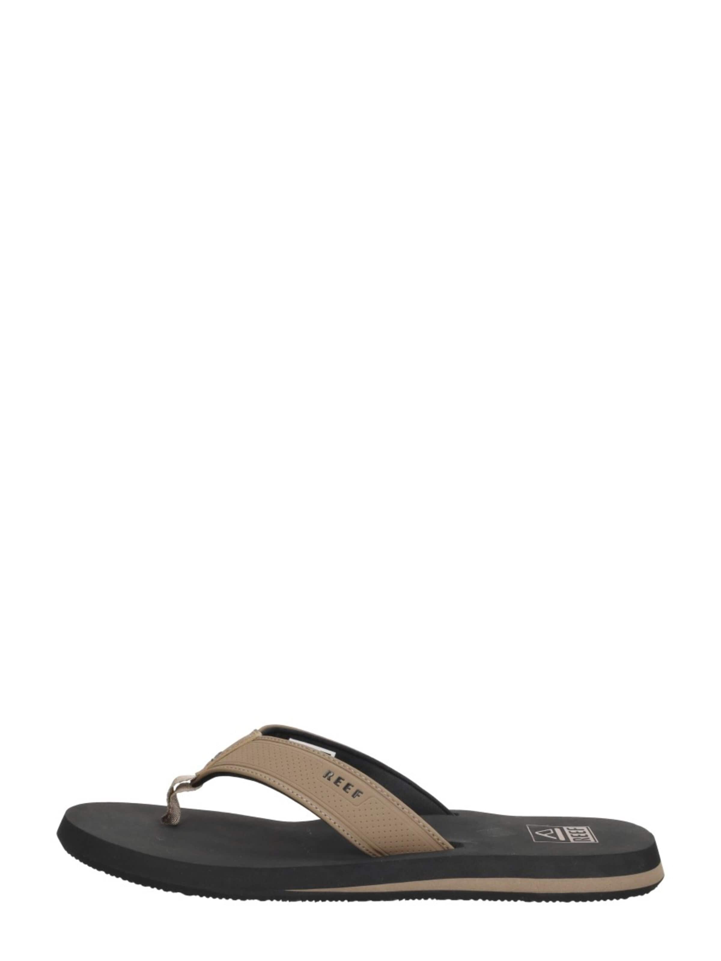 REEF Zehentrenner 'The layback'‌ in Schwarz: Vorderseite