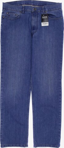 Walbusch Jeans in 34 in Blue: front