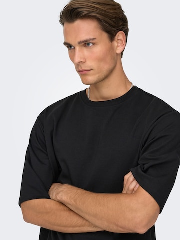 T-Shirt 'ONSRobby' Only & Sons en noir