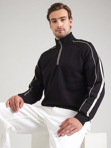 EA7 Emporio Armani Свитшот в Черный: спереди
