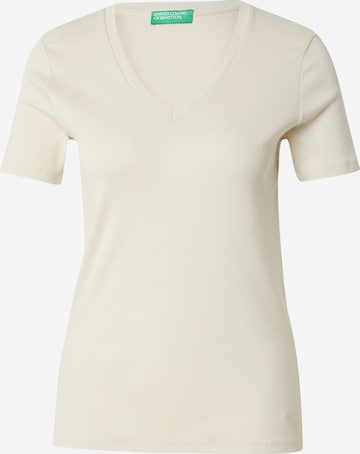 UNITED COLORS OF BENETTON Shirt in Beige: front