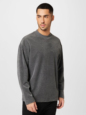 NN07 Sweatshirt 'Benja' in Grey: front