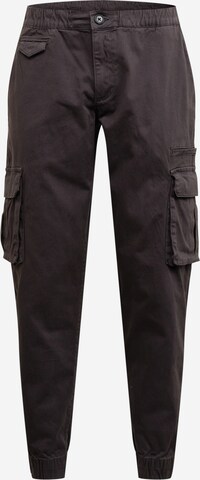 Tapered Pantaloni cargo 'Josiah' di Redefined Rebel in nero: frontale