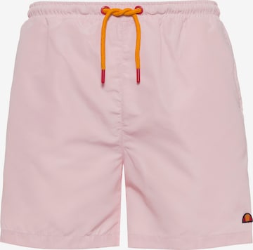 ELLESSE Board Shorts in Pink: front