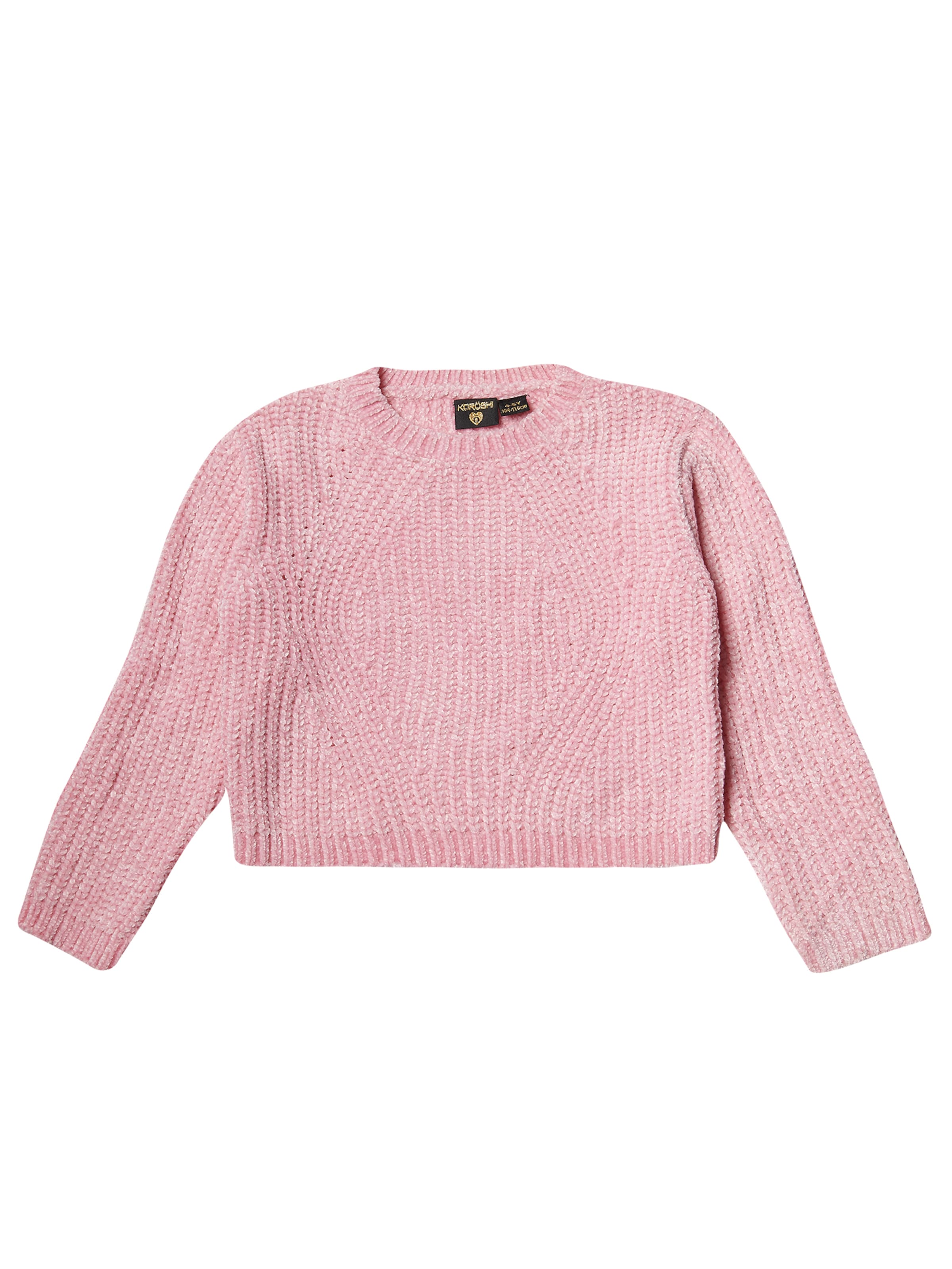 KOROSHI Pullover in Pink: Vorderseite