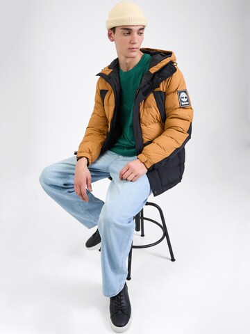 TIMBERLAND Shirt 'Adventure of the outside' in Green
