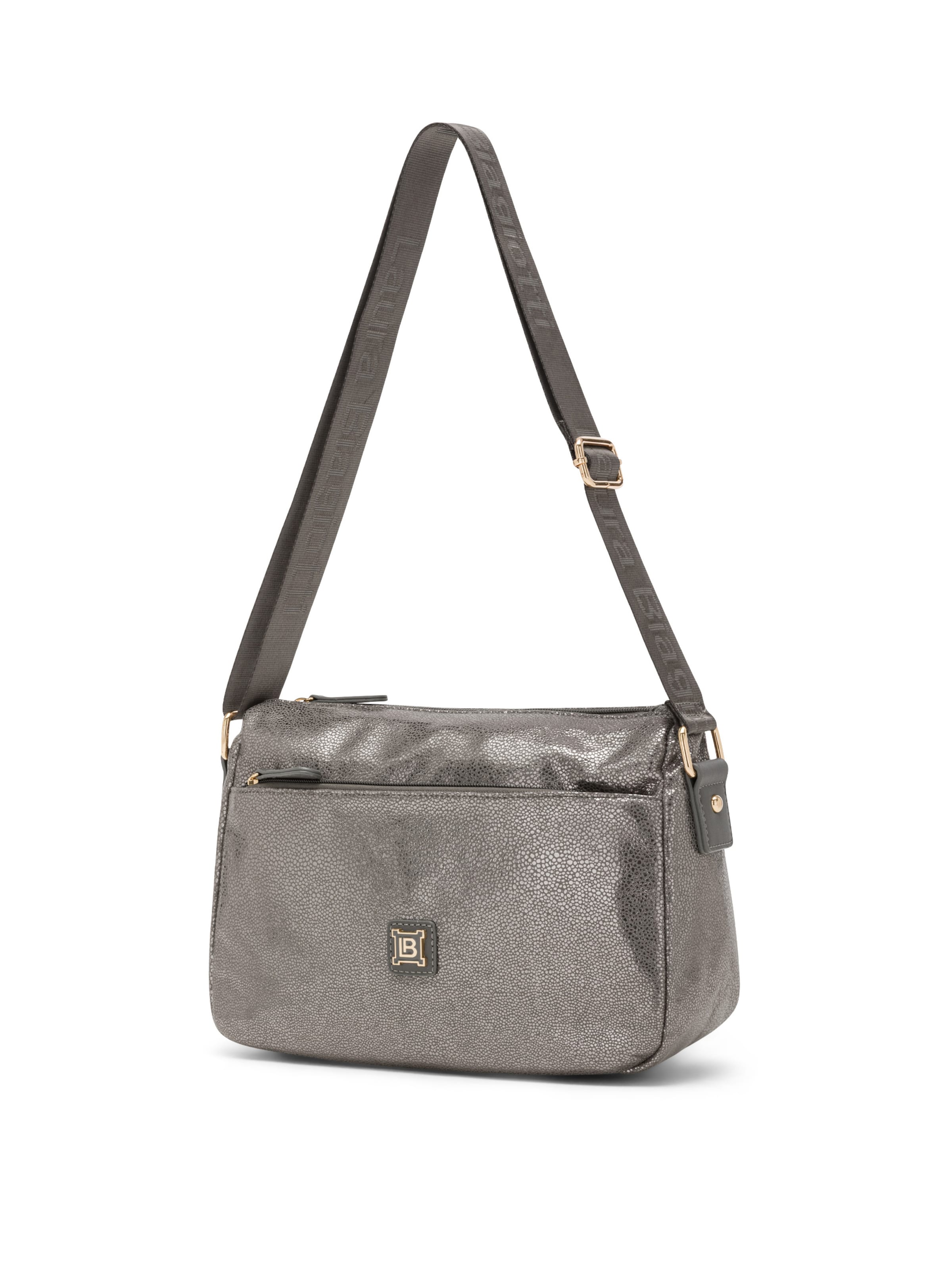 Borsa a tracolla 'Tapiro 24' di Laura Biagiotti in grigio