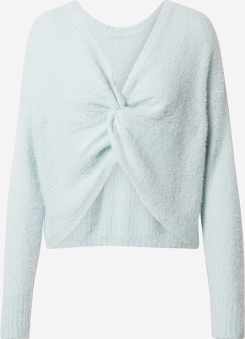 HOLLISTER Trui 'COZY TWIST' in Blauw: voorkant