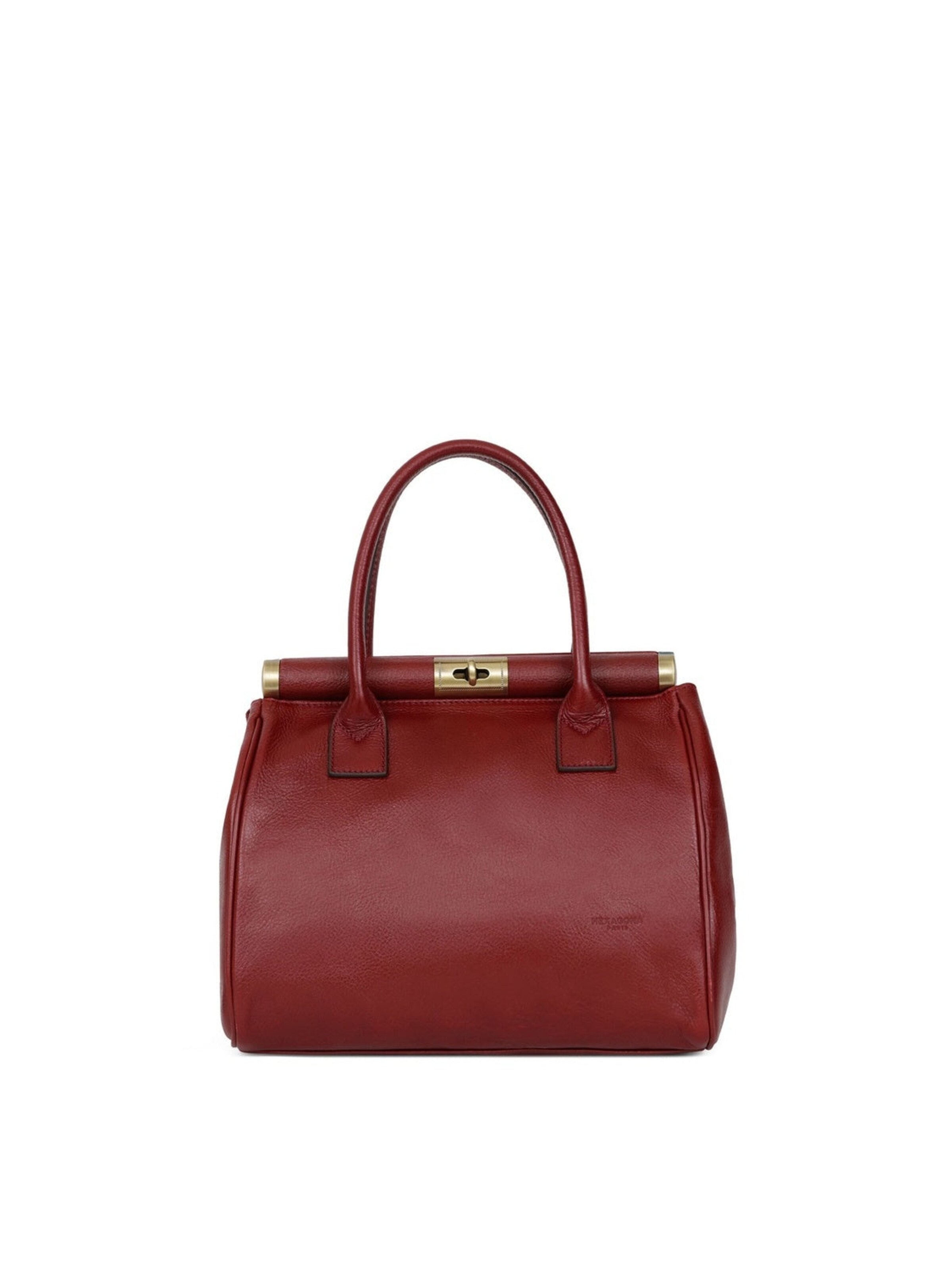 Borsa a mano 'République' di Hexagona in rosso: frontale