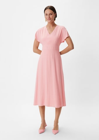 COMMA Dress in Pink: front