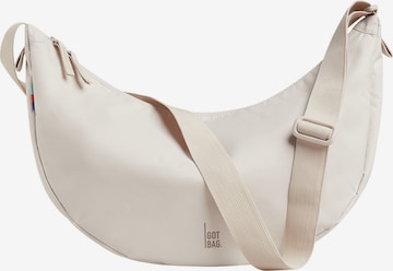 Borsa a tracolla 'Moon' di Got Bag in beige: frontale