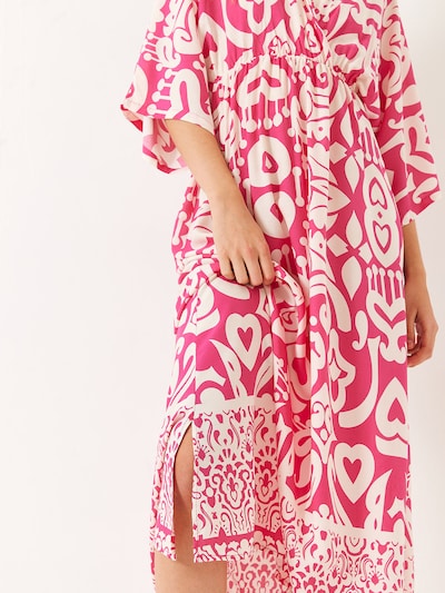 Abito estivo Bianco Lucci di colore rosa / bianco, Visualizzazione prodotti