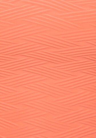 SUNSEEKER T-shirt Bikini top in Orange