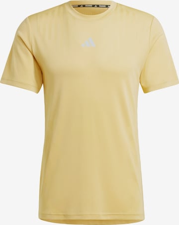 ADIDAS PERFORMANCE Funktionsshirt in Gelb: predná strana