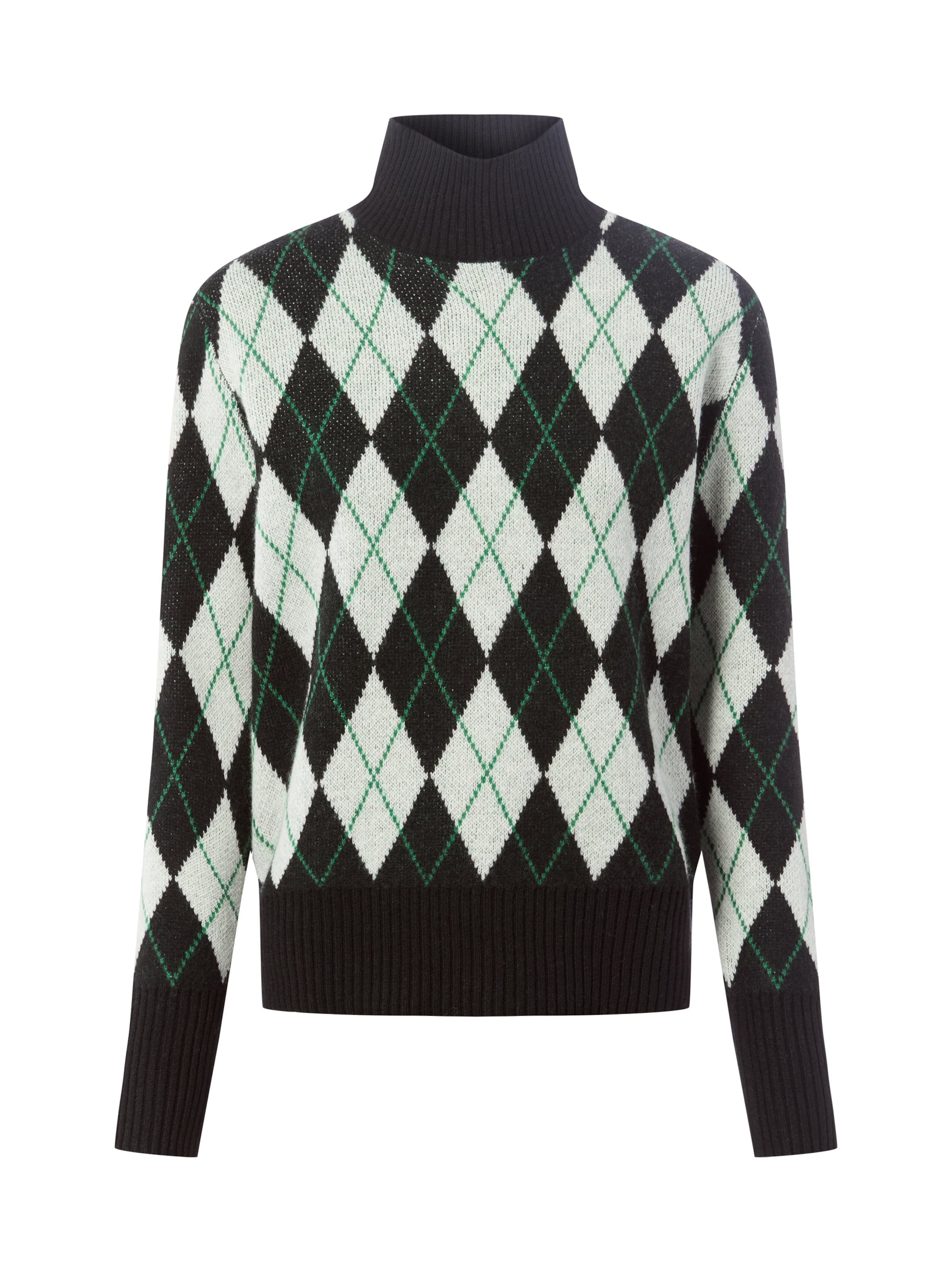 Marie Lund Pullover in Schwarz: Vorderseite